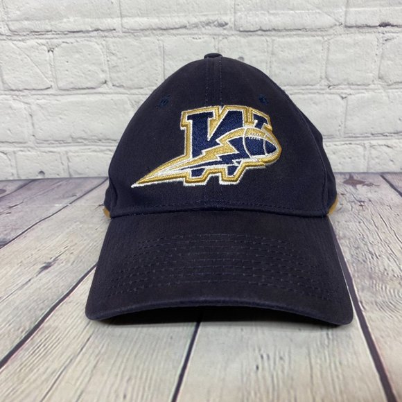 Vintage American Needle Hat Cap Stretch Fit S/M Navy Blue Winnipeg Blue Bombers - Picture 5 of 10